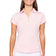 Golftini Women's Short Sleeve Zip Golf Shirt - Light Pink
