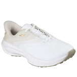 Skechers Women's Flow Spikeless Slip-Ins Golf Shoes - White/Natural