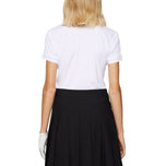 J.Lindeberg妇女旅游技术高尔夫球球衫 - 白色