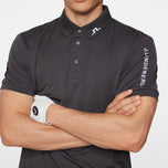 J.Lindeberg Tour Tech 常规版型高尔夫 Polo 衫 - 沥青色