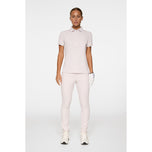 J.Lindeberg Women's Tour Tech Golf Polo Shirt - Grey Lilac