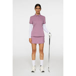 J.Lindeberg妇女旅游技术高尔夫球球衫 - 非常葡萄