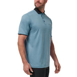 Travis Mathew Featherweight Pocket Golf Polo Shirt  - Captains Blue