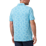 Travis Mathew Port Day Golf Shirt - Air Blue