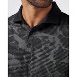 Travis Mathew Study Abroad Golf Polo Shirt  - Black
