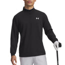 Under Armour Matchplay 1/4 Zip Golf Pullover - Black