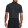 Under Armour Playoff 3.0 Stripe Polo Golf Shirt - Black/Pitch Grey