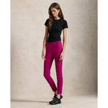 RLX RALPH LAUREN女鹰伸展Twill高尔夫裤子 - 紫红色浆果