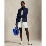 RLX Ralph Lauren Women's Cool Wool Hybrid Performance Full-Zip Jacket - Refined Navy