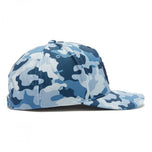 G/Fore Camo Circle G Circle Twill Snap Cap - Blue Camo
