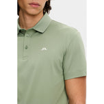 J.Lindeberg Bridge Golf Polo Shirt - Hedge Green