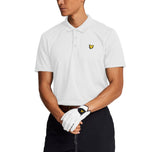 Lyle & Scott Golf Tech Polo Shirt - White