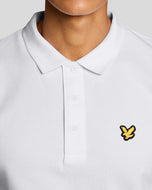 Lyle & Scott Tour 高尔夫 Polo 衫 - 白色