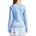 Nivo Women's Nicole V-Neck Sweater - Gentle Blue