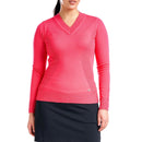 Nivo Women&#39;s Nicole V-Neck Sweater - Cherry