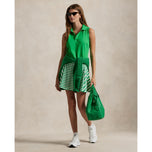 RLX Ralph Lauren Women's Sleeveless Tour Performance Polo Shirt - Tiller Green