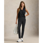RLX Ralph Lauren Women's Eagle Stretch Twill Golf Pants - Polo Black Polka Dot