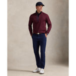 RLX Ralph Lauren Lux Perf Half Zip Pullover - Rich Ruby