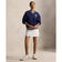 RLX Ralph Lauren Women's Bear Tech Fleece V-Neck Golf Pullover - Refined Navy