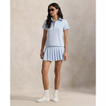 RLX Ralph Lauren 女式 Tour Pique 高尔夫 Polo 衫 - 办公室蓝