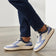 Cole Haan GrandPrø Crossover Waterproof Wide Golf Shoes - Ivory/Navy