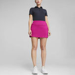 PUMA女子Cloudspun倾斜高尔夫球球衫 - 海军西装外套/富豪蓝色