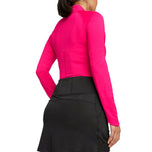 PUMA女子YouV高尔夫1/4 ZIP中层 - 兰花阴影Heather