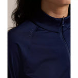 RLX Ralph Lauren Women's UV Stretch Jersey 1/4 Zip Golf Pullover - Refined Navy