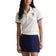 RLX Ralph Lauren Women's Tour Pique Bear Polo Shirt - Ceramic White