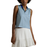 RLX Ralph Lauren Women's Stretch Jersey Cropped Golf Shirt - Spring Wicker