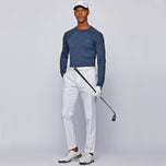 Hugo Boss Riceno Knit Jumper-海军