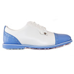 G/Fore Women's Cap Toe Gallivanter高尔夫球鞋 - 雪/远