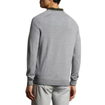 Lyle＆Scott Merino网格纹理v Neck jumper-卵石
